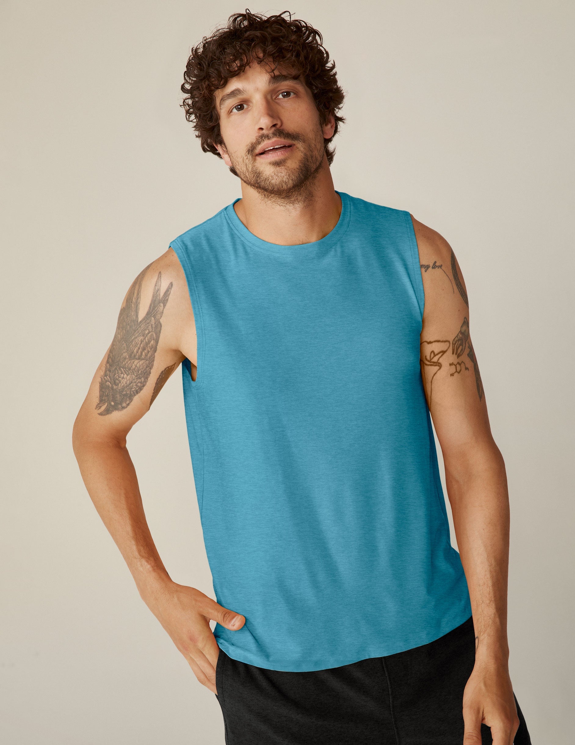 Men's Featherweight Freeflo Muscle Tank 2.0: Ultimate Breathable Athletic Performance