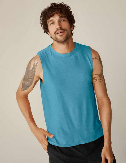 Men's Featherweight Freeflo Muscle Tank 2.0: Ultimate Breathable Athletic Performance