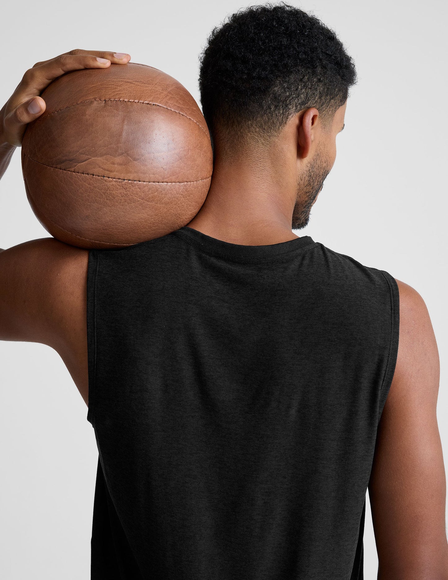 Beyond Yoga Featherweight Freeflo Men's Muscle Tank – Lightweight, Breathable Performance Top