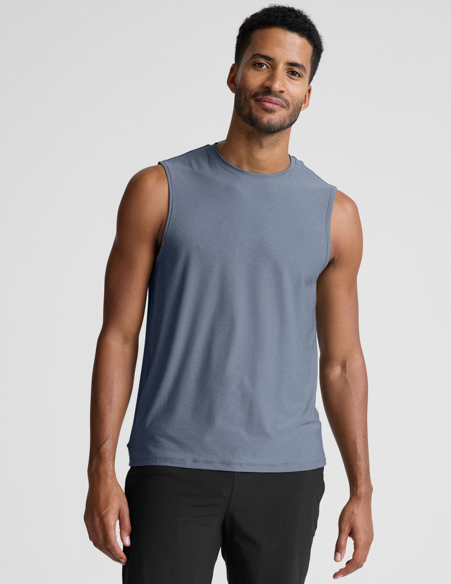 Men's Featherweight Freeflo Muscle Tank 2.0: Lightweight, Sweat-Wicking, Athletic Comfort
