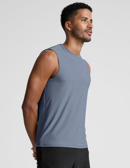 Men's Featherweight Freeflo Muscle Tank 2.0: Lightweight, Sweat-Wicking, Athletic Comfort