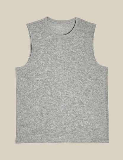 Beyond Yoga Featherweight Freeflo Men's Muscle Tank: Ultra-Light, Sweat-Wicking Performance Top
