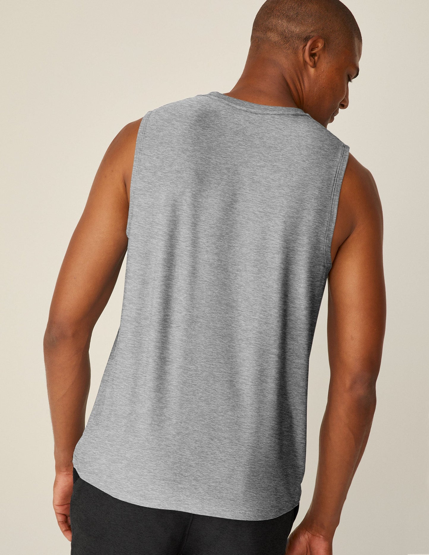Beyond Yoga Featherweight Freeflo Men's Muscle Tank: Ultra-Light, Sweat-Wicking Performance Top