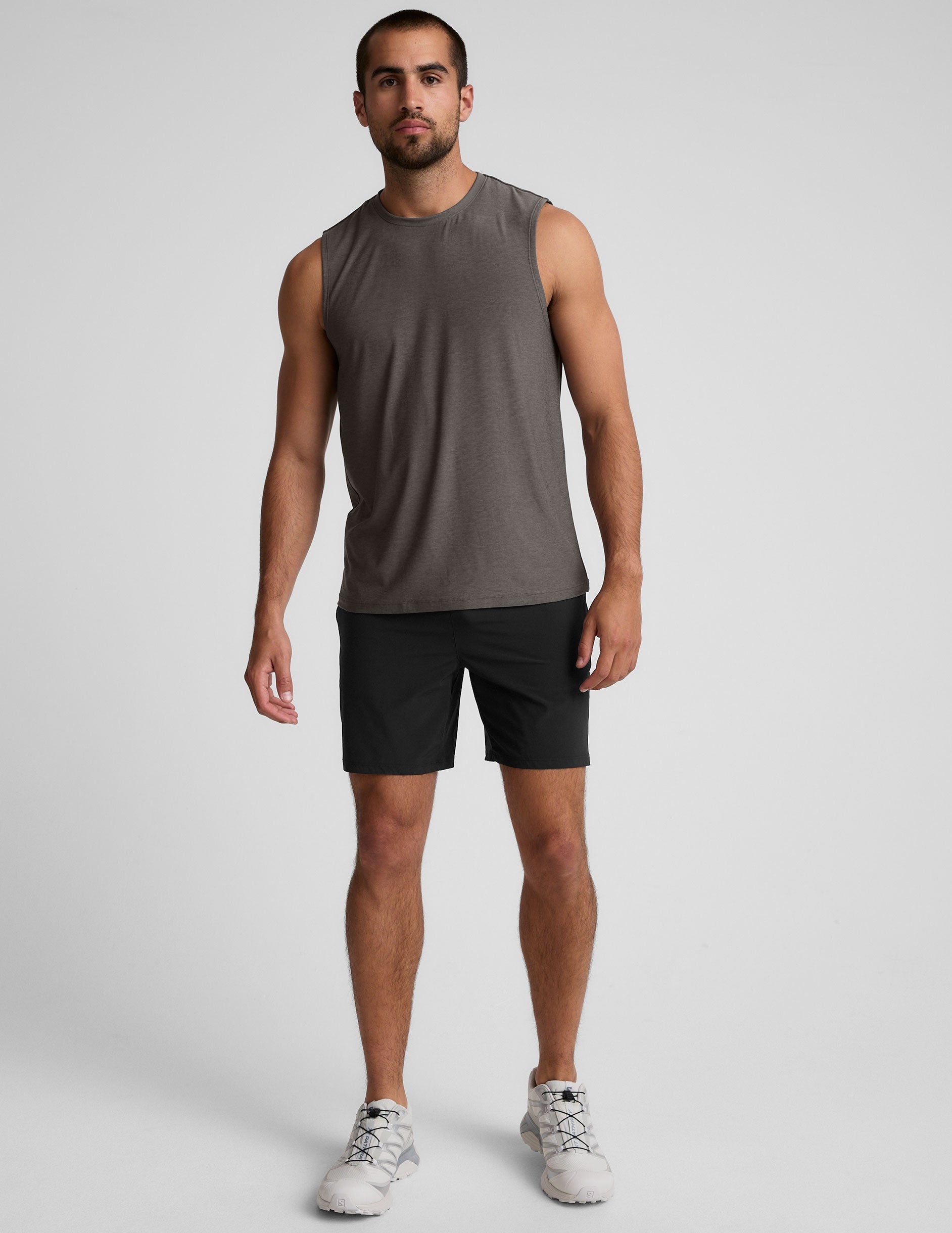 Men's Featherweight Freeflo Muscle Tank: Ultra-Light, Breathable Athletic Workout Top