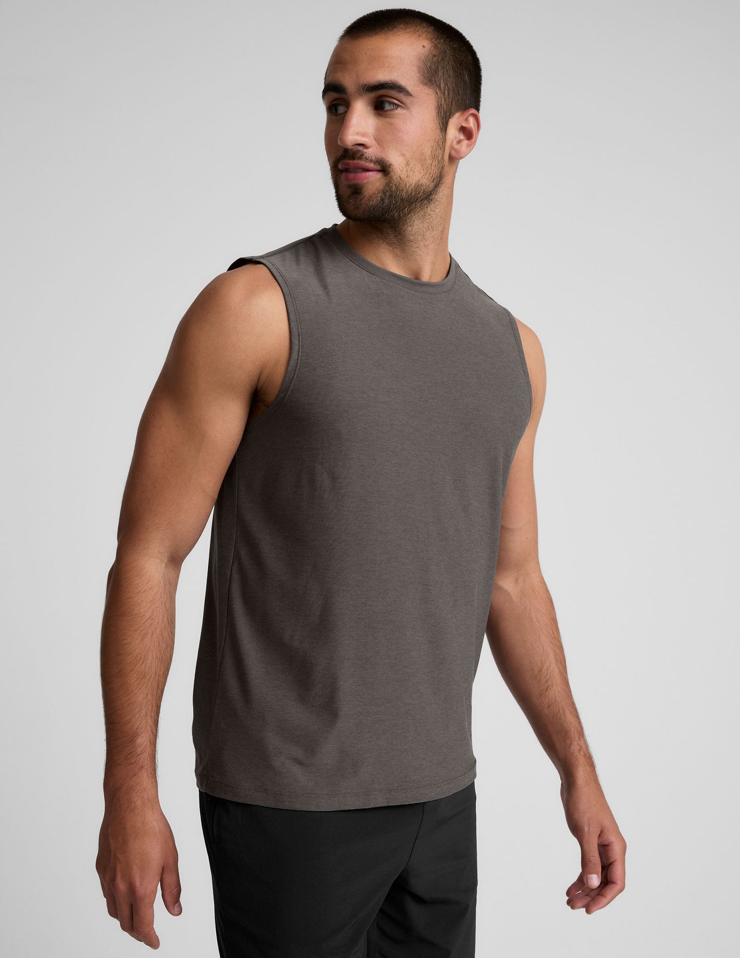 Men's Featherweight Freeflo Muscle Tank: Ultra-Light, Breathable Athletic Workout Top