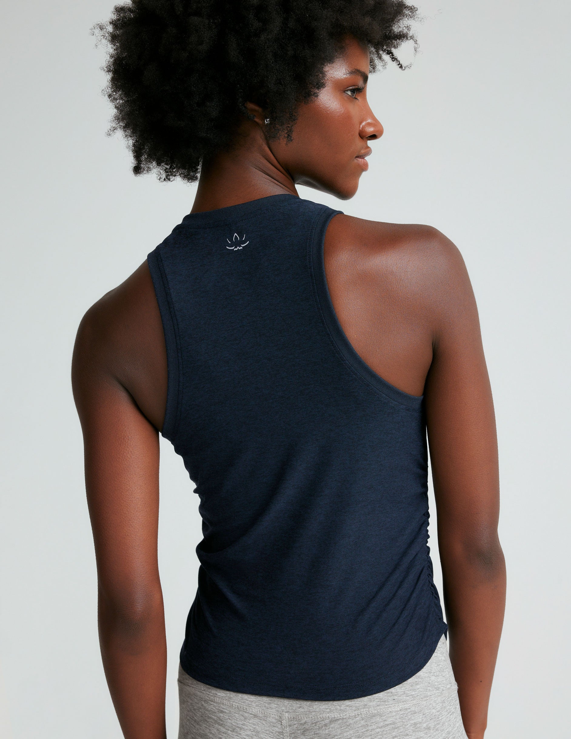 Featherweight Adaptive Fit Shirred Tank Top for Women - Ultimate Comfort