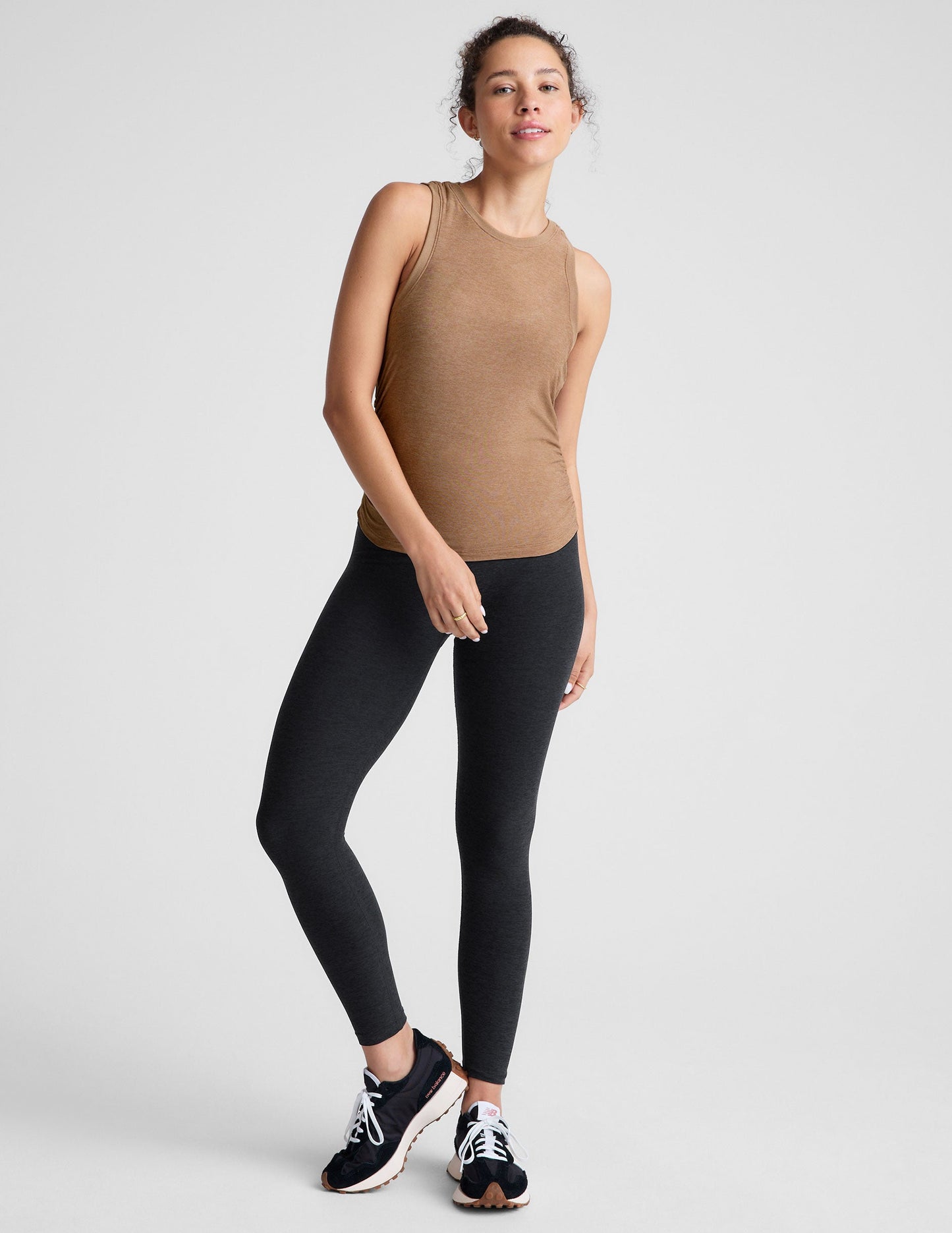 Featherweight Your Fit Shirred Tank Top: Ultimate Adaptive Comfort for Women