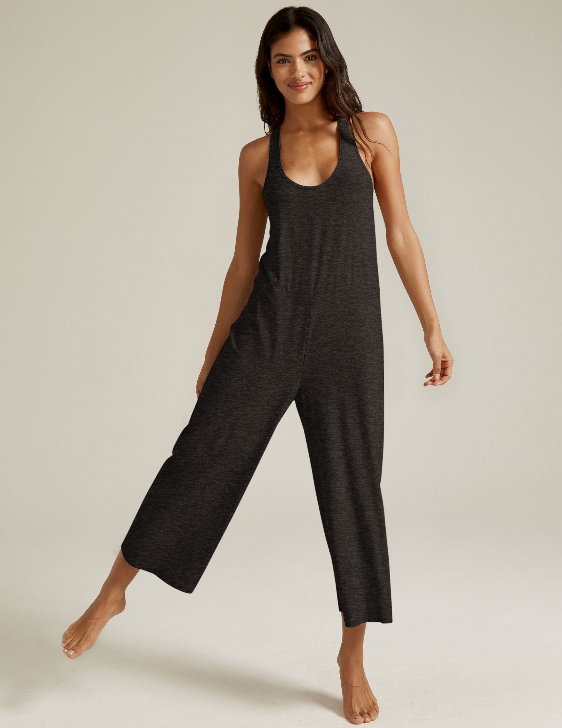 Featherweight Hang Loose Jumpsuit: Ultra-Soft Comfort Loungewear for Women