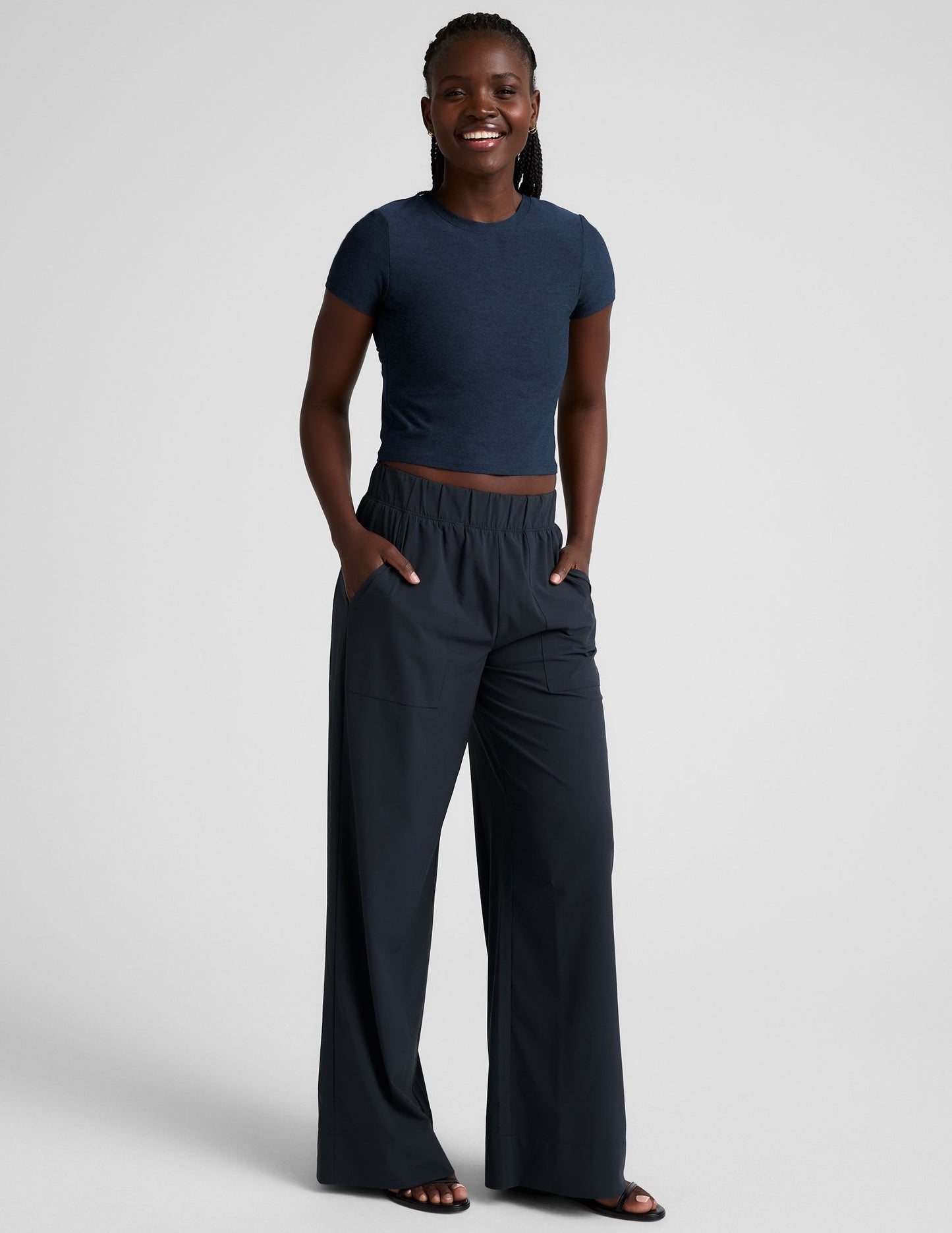 Featherweight Soft Cropped Tee: Fitted, Lightweight, 90s-Inspired Everyday Comfort Top