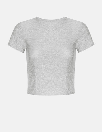 Beyond Yoga Featherweight Cropped Tee: Ultra-Soft, 90s-Inspired Comfort Top