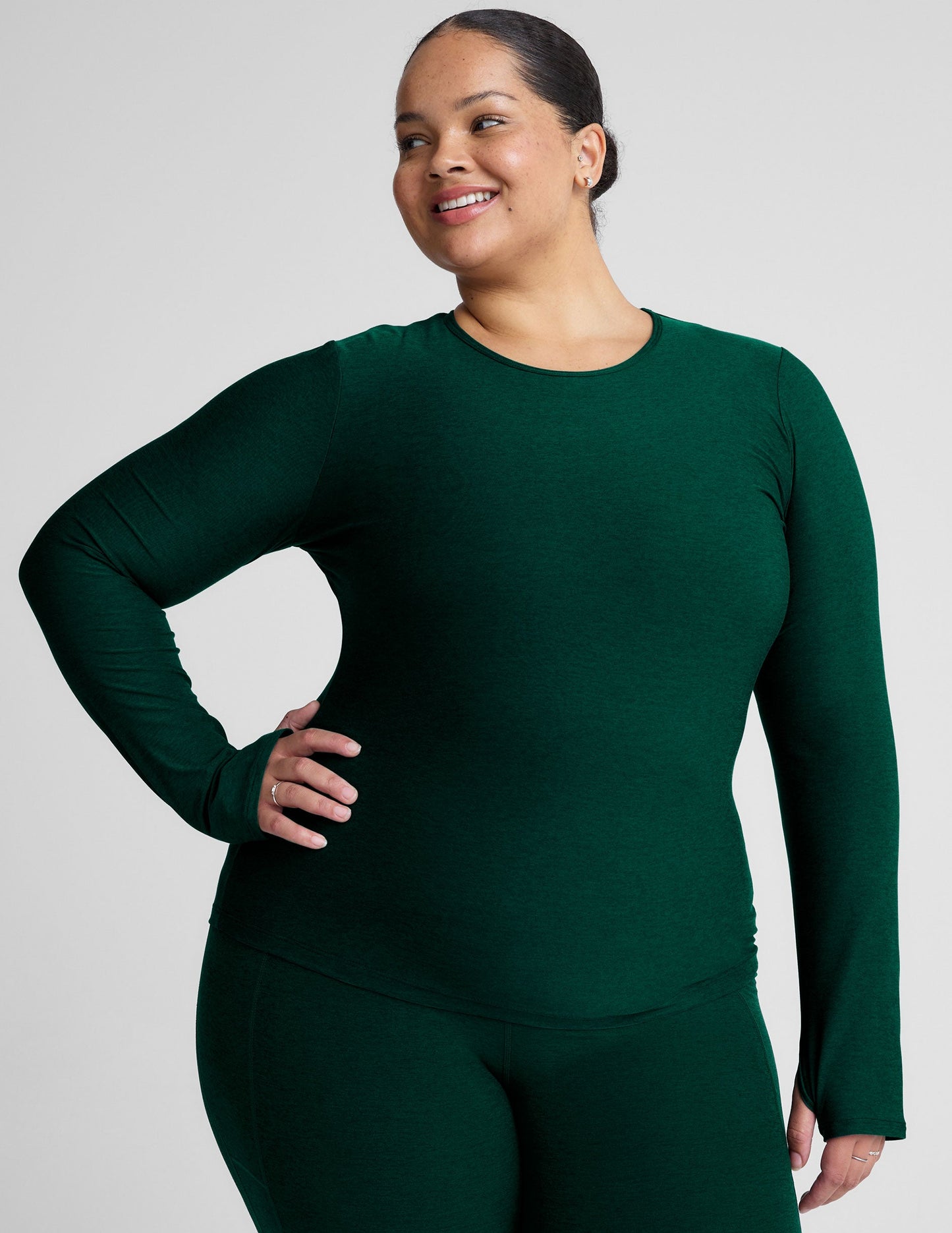 Featherweight Soft Crew Long Sleeve Pullover - Versatile Active & Casual Top