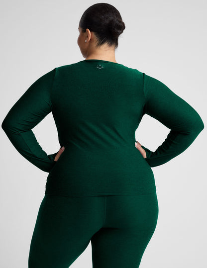 Featherweight Soft Crew Long Sleeve Pullover - Versatile Active & Casual Top