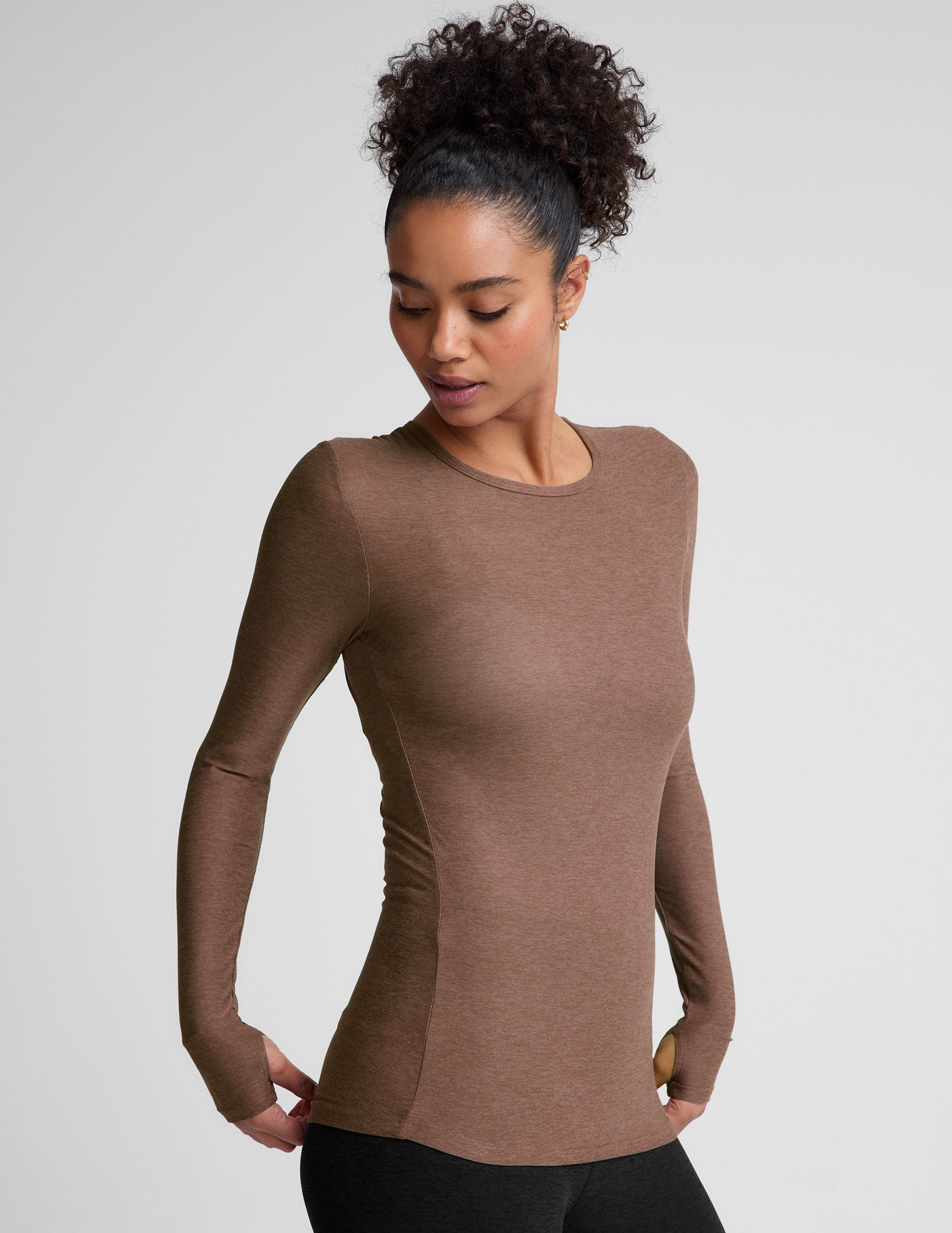 Lightweight Featherweight Soft Crew Neck Pullover for Active & Casual Wear