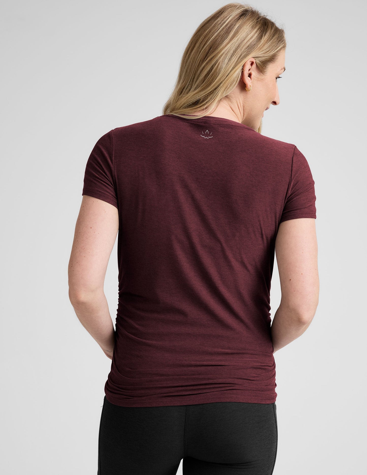 Beyond Yoga Ultra-Soft Featherweight Spacedye Maternity Tee for Pregnancy & Beyond
