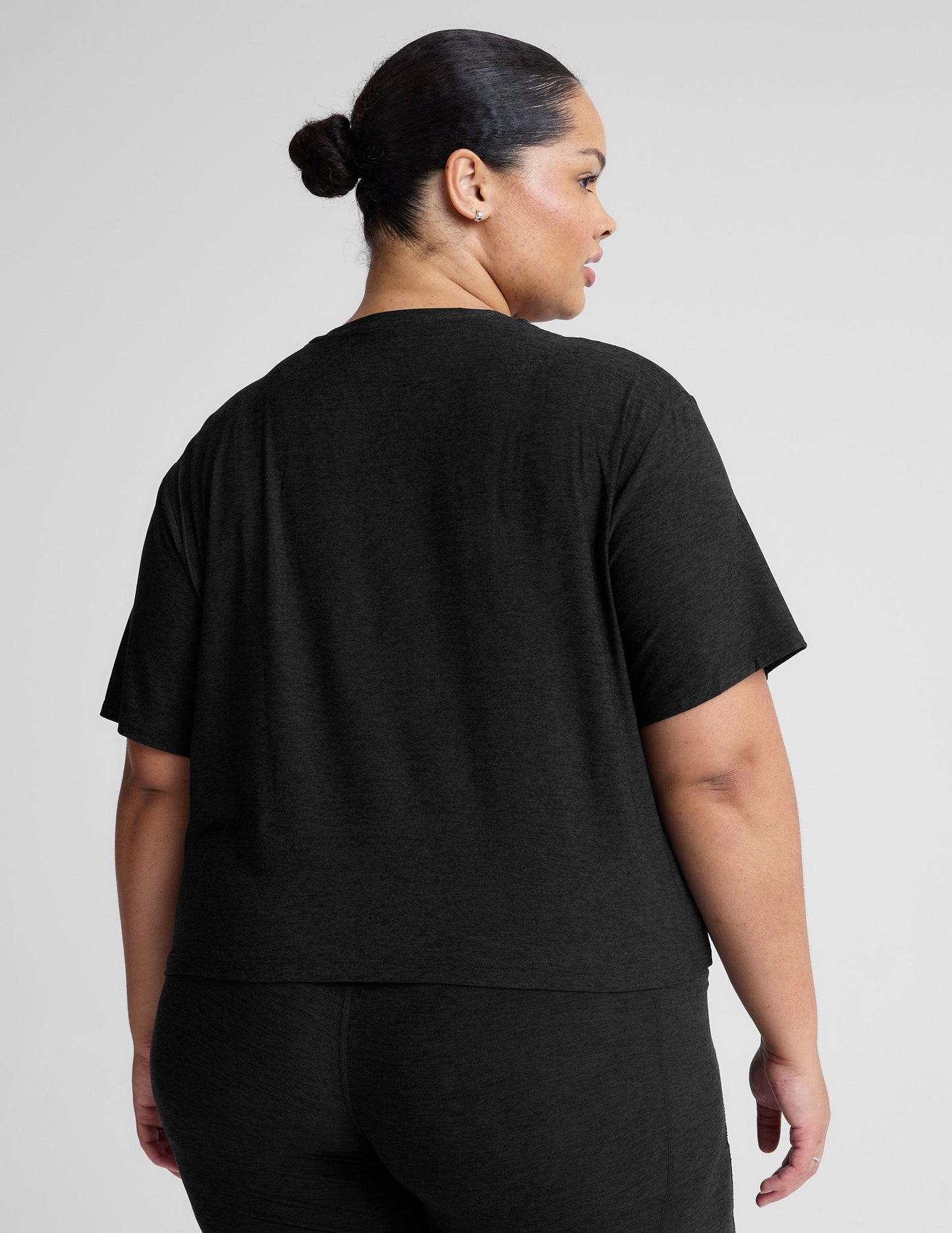 Beyond Yoga Featherweight Soft Relaxed Fit Tee - Ultimate Everyday Comfort Top
