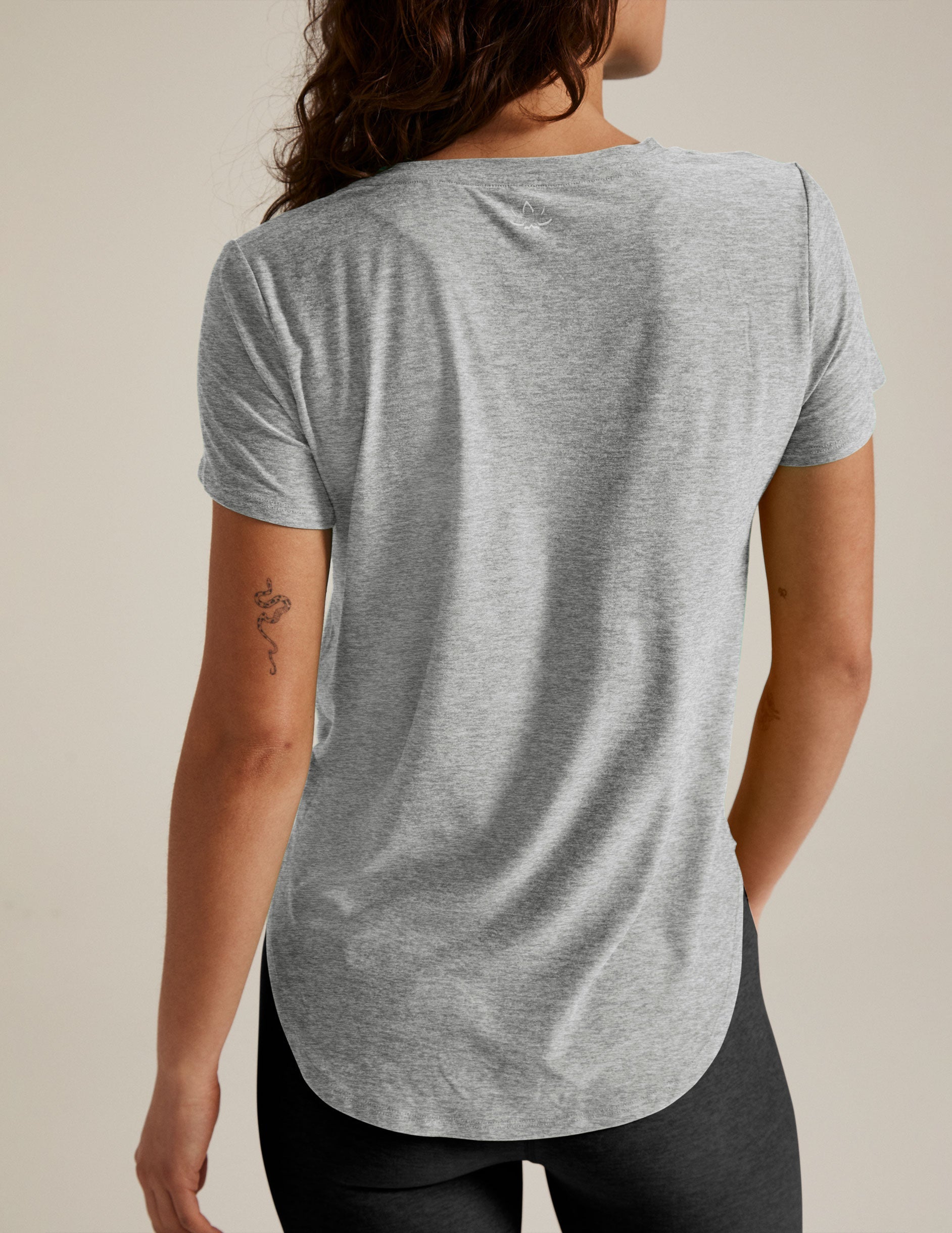 Featherweight Soft Relaxed Fit Tee: Comfortable Short Sleeve Everyday T-Shirt