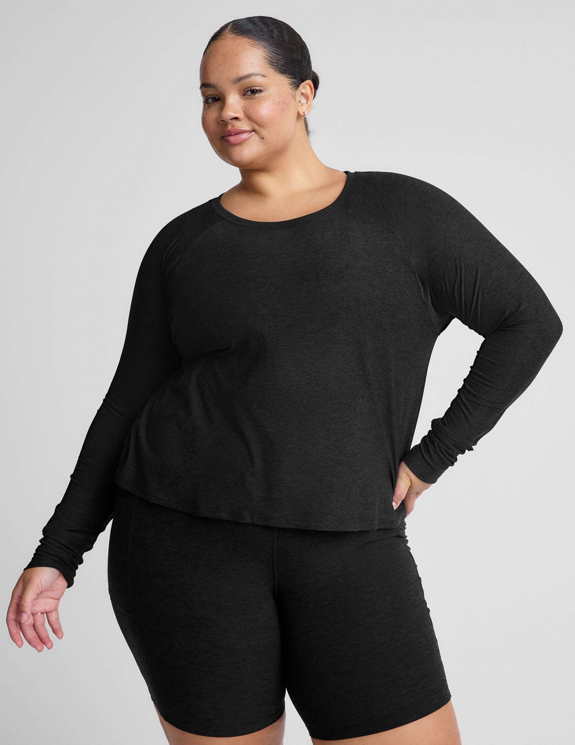 Featherweight Daydreamer Soft Long Sleeve Pullover Top for Women Everyday Comfort