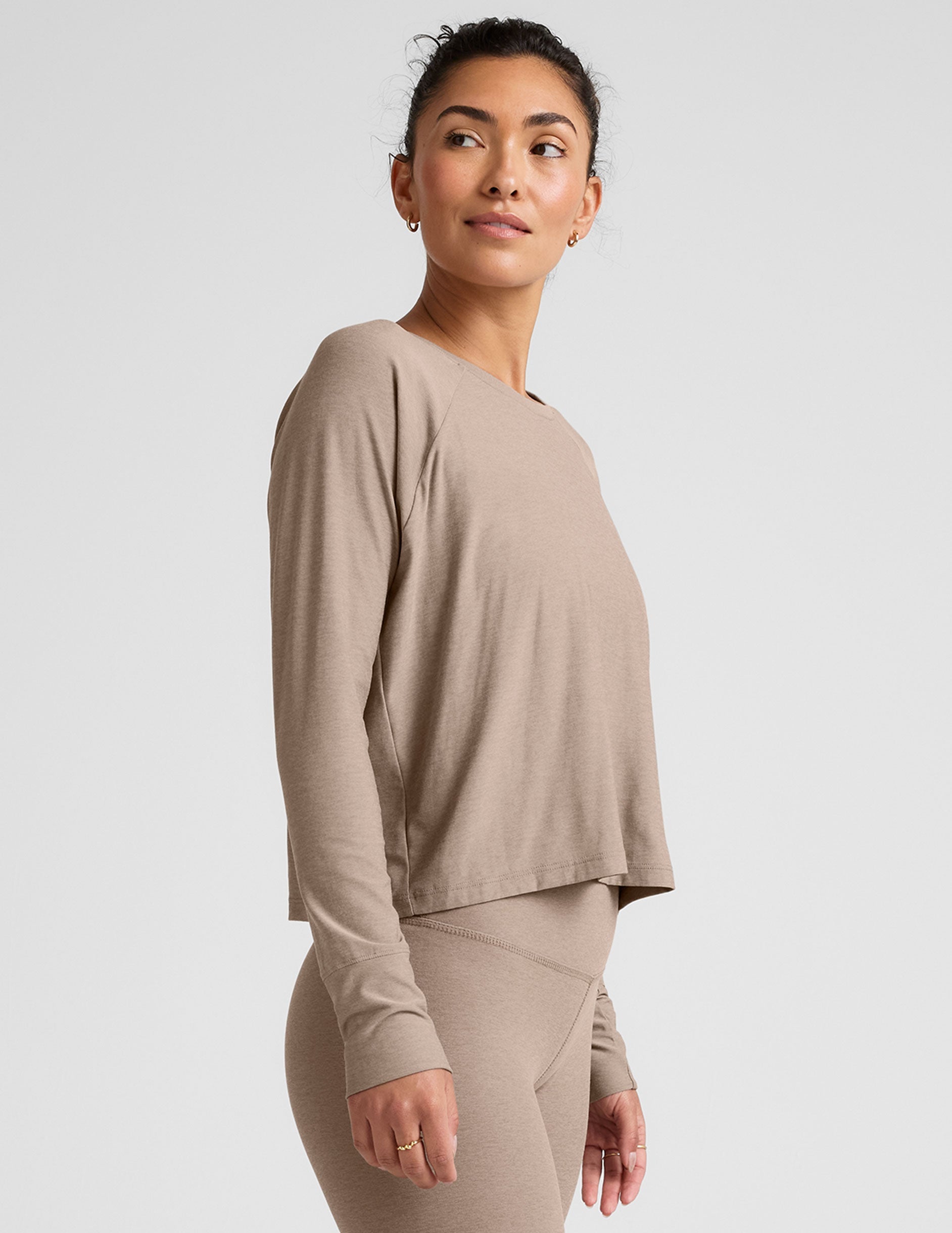 Buttery Soft Featherweight Daydreamer Pullover: Lightweight, Long Sleeve, High-Hip Comfort