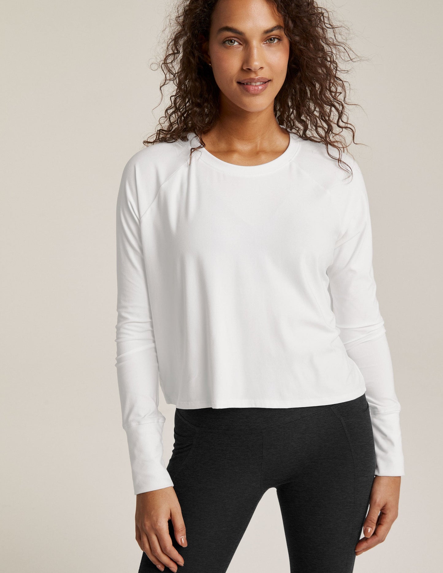 Ultra-Soft Featherweight Daydreamer Pullover: Comfortable Crew Neck Long Sleeve Top