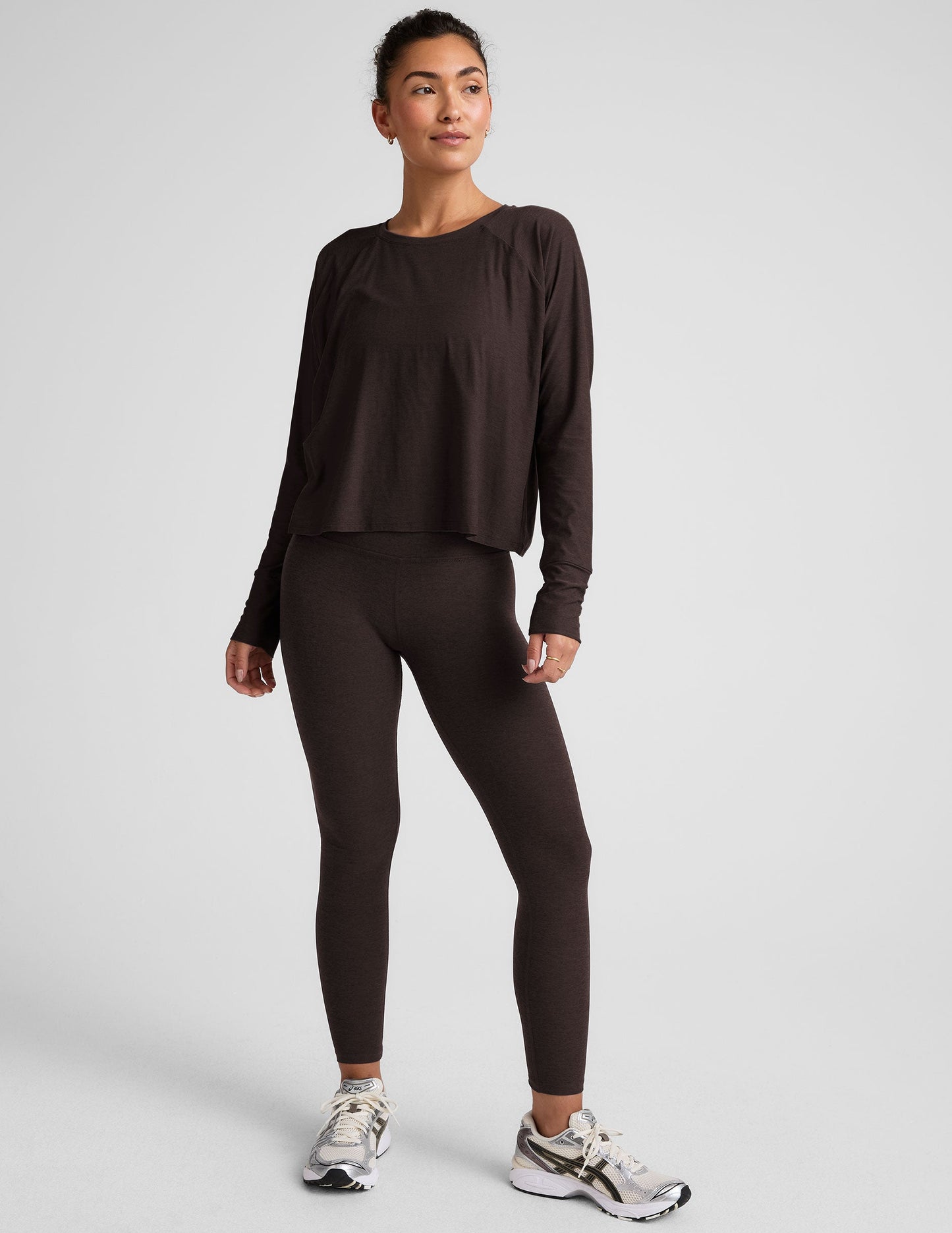 Buttery Soft Featherweight Daydreamer Pullover: Lightweight Raglan Long Sleeve Comfort Tee