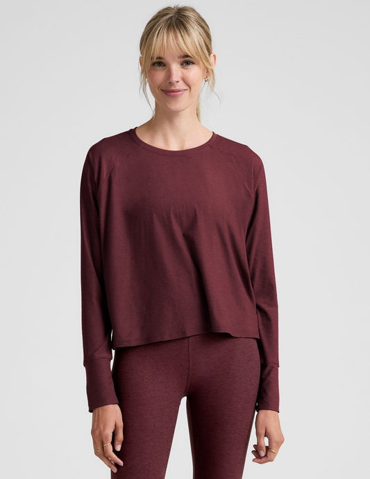 Soft Featherweight Daydreamer Pullover: Lightweight, Long Sleeve, Relaxed Fit Top