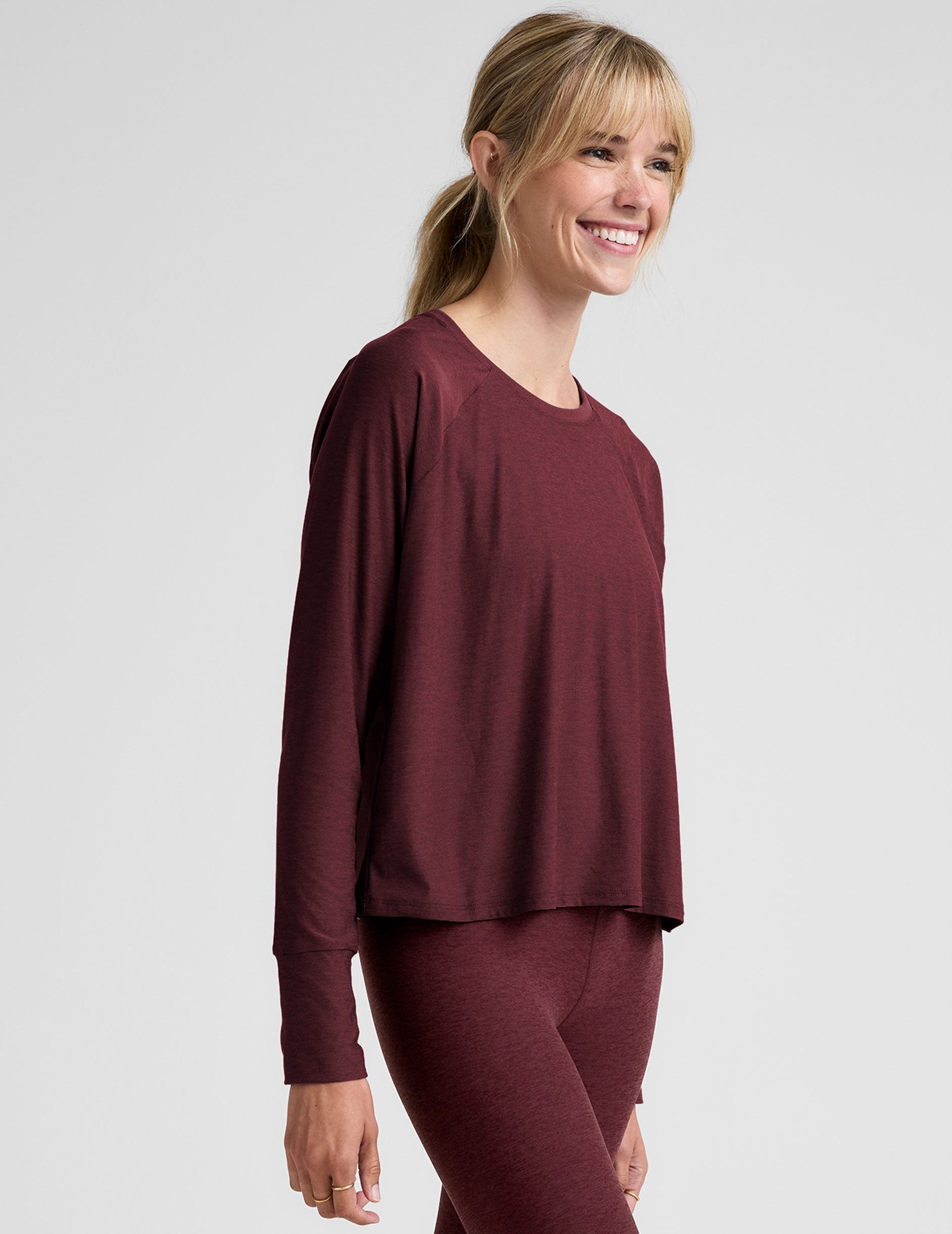 Soft Featherweight Daydreamer Pullover: Lightweight, Long Sleeve, Relaxed Fit Top
