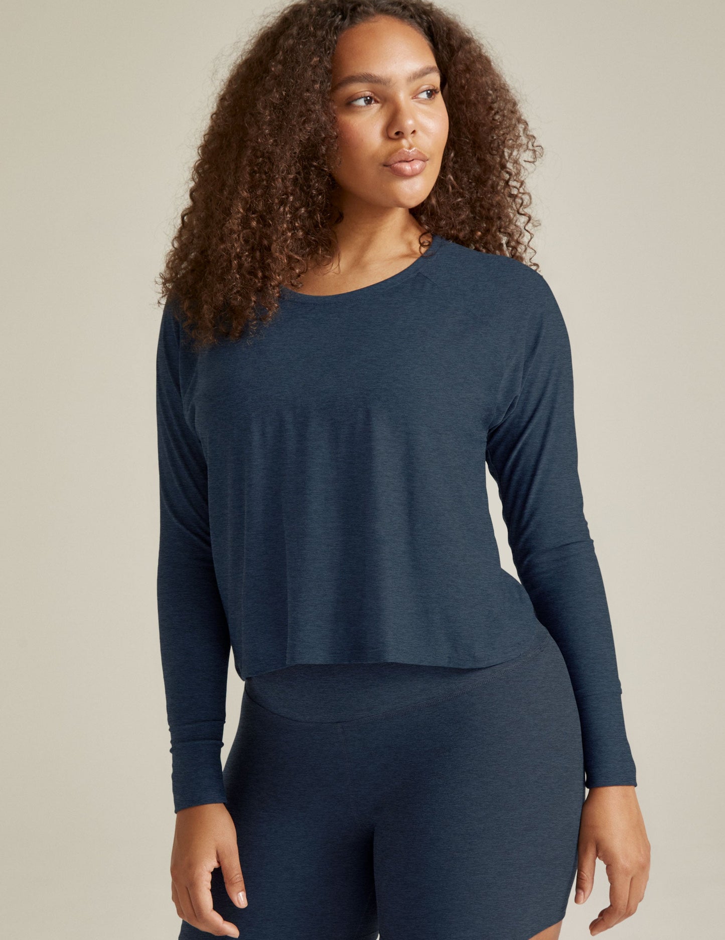 Featherweight Daydreamer Pullover: Soft, Lightweight Long Sleeve Crew Neck Top