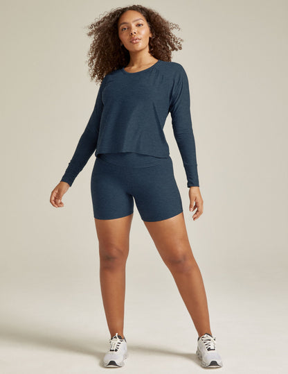 Featherweight Daydreamer Pullover: Soft, Lightweight Long Sleeve Crew Neck Top