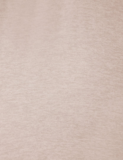 Featherweight Spacedye V-Neck Hoodie: Lightweight Relaxed Fit Long Sleeve Top