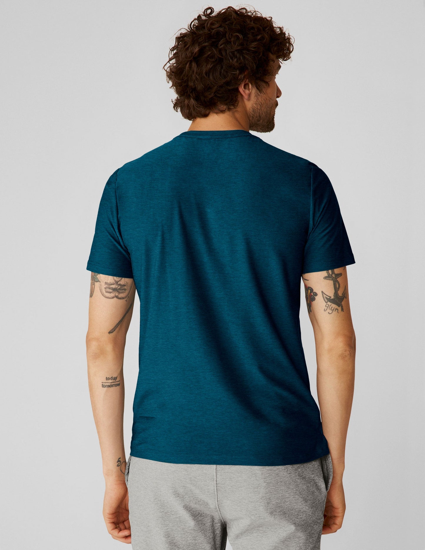 Always Beyond Men's Featherweight Spacedye Crew Tee: Ultimate Comfort & Style