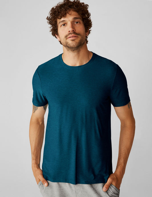Always Beyond Men's Featherweight Spacedye Crew Tee: Ultimate Comfort & Style