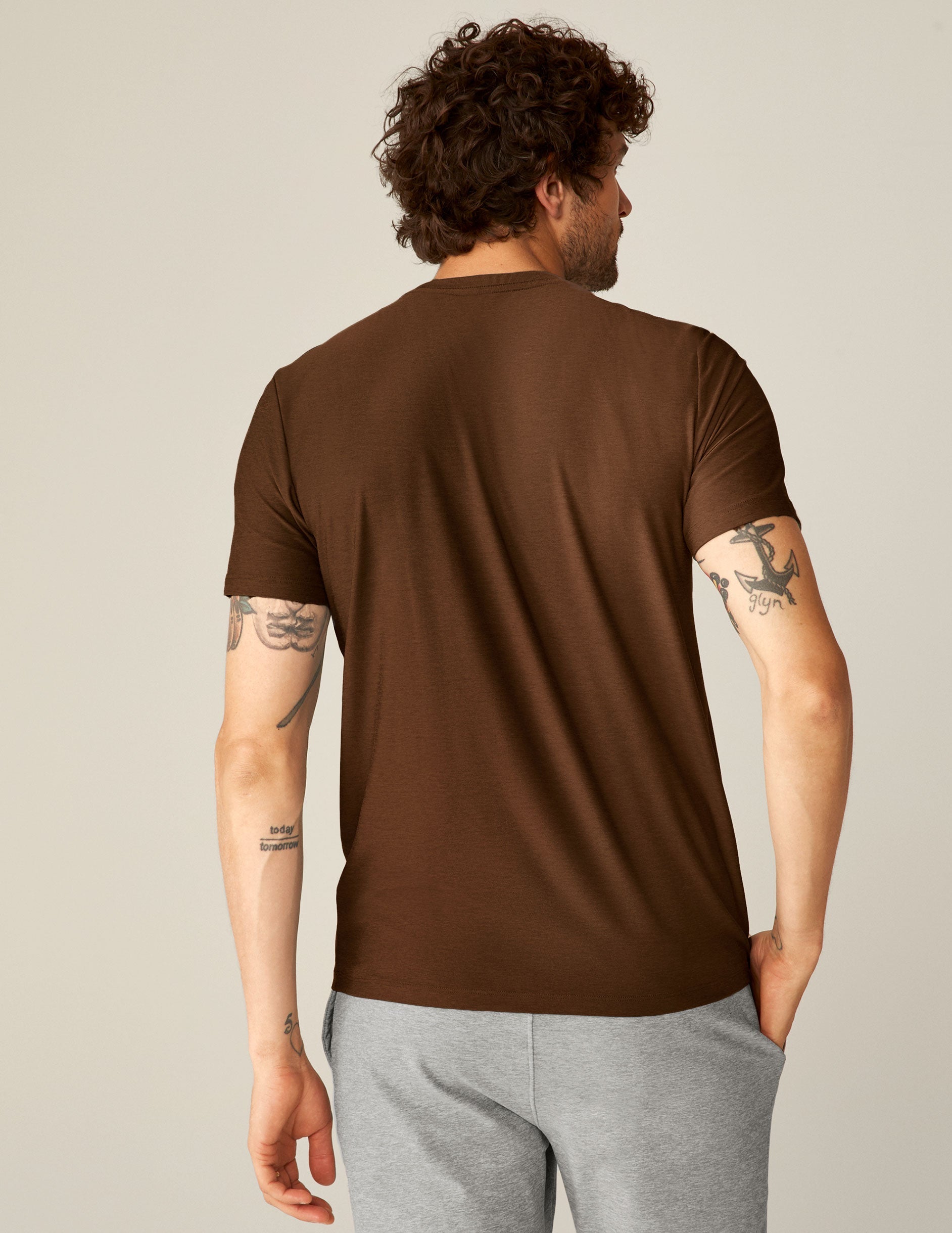 Men's Featherweight Spacedye Crew Tee 2.0 - Ultra-Soft Short Sleeve Top
