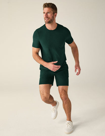 Men's Ultra-Soft Crew Neck Tee: Lightweight, Ribbed Trim, Perfect Fit