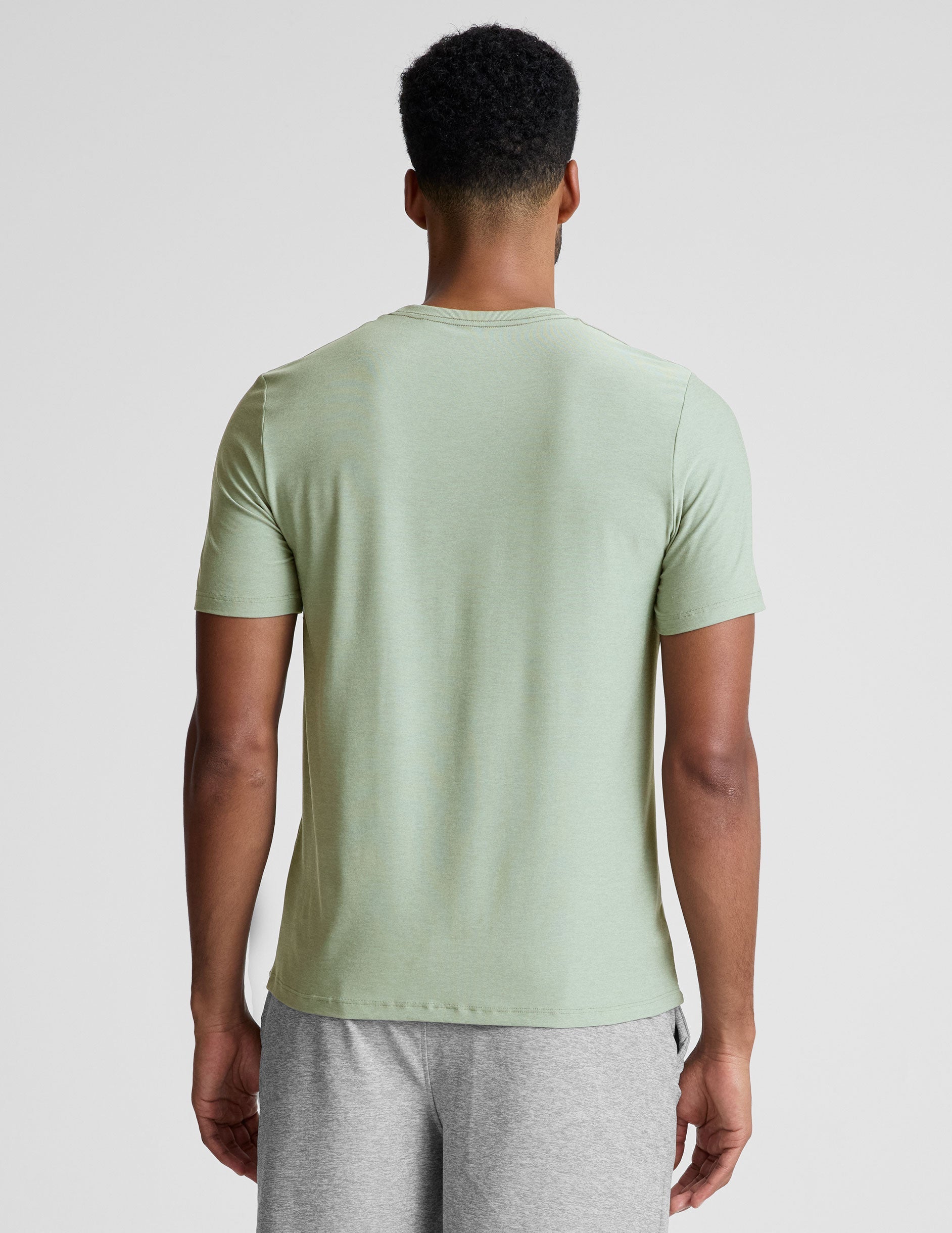 Men's Ultra-Soft Crew Neck Tee 2.0: Lightweight, Modern Fit, Ribbed Trim