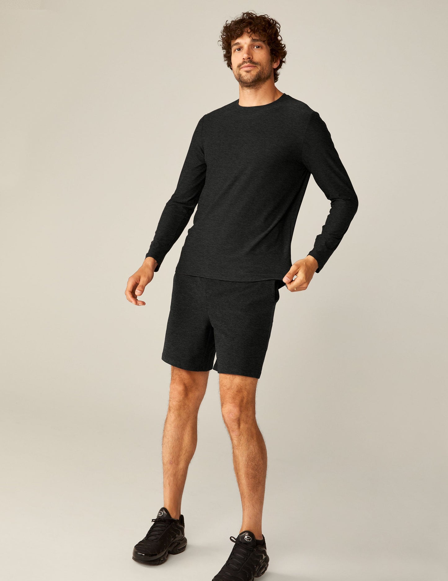 Men's Ultra-Soft Long Sleeve Crew Tee Shirt - Ultimate Everyday Comfort