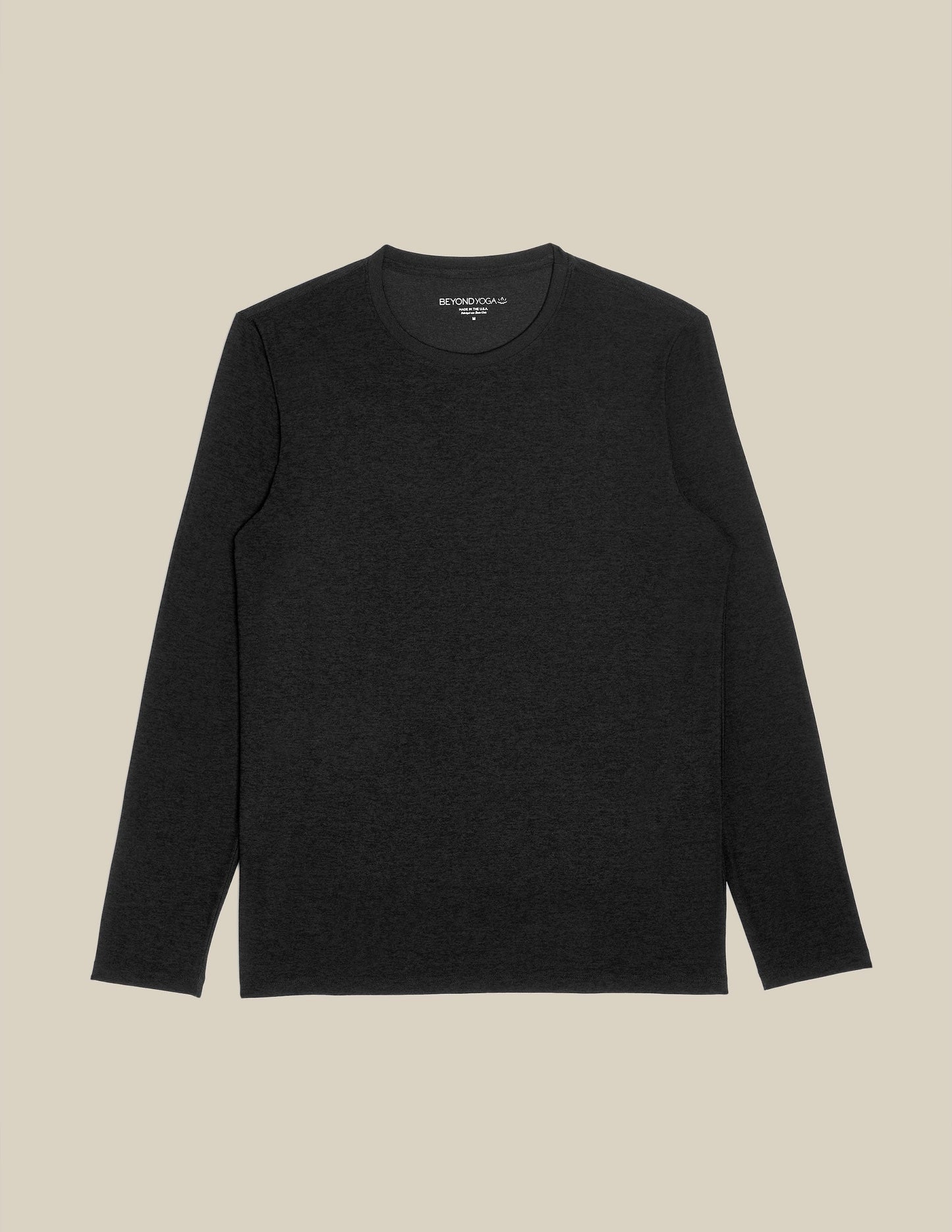 Men's Ultra-Soft Long Sleeve Crew Tee Shirt - Ultimate Everyday Comfort