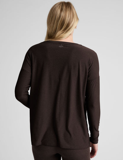 Featherweight Soft Maternity Long Sleeve Top for Pregnancy & Beyond Comfort