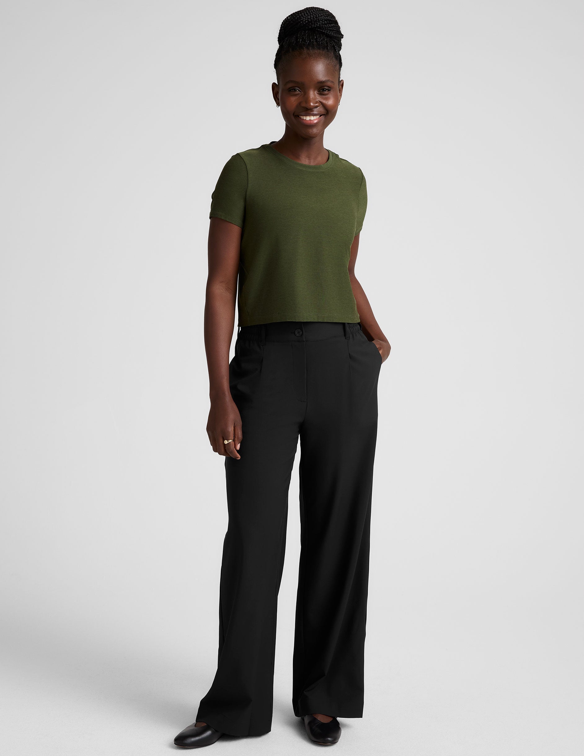 Supreme Featherweight Soft Cropped Tee: Relaxed Fit, Ultra-Comfortable Everyday Style