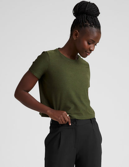Supreme Featherweight Soft Cropped Tee: Relaxed Fit, Ultra-Comfortable Everyday Style