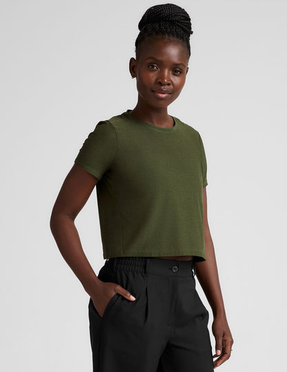 Supreme Featherweight Soft Cropped Tee: Relaxed Fit, Ultra-Comfortable Everyday Style