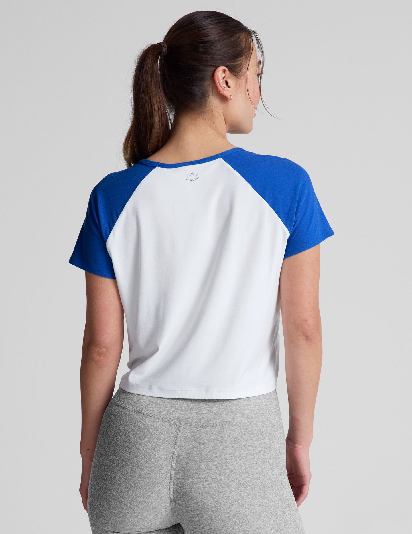 Featherweight Colorblock Baseball Tee with Contrast Sleeves - Soft & Lightweight