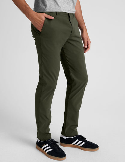 Men's Element Tailored Chino Trousers - Comfort Stretch Golf Travel Pants