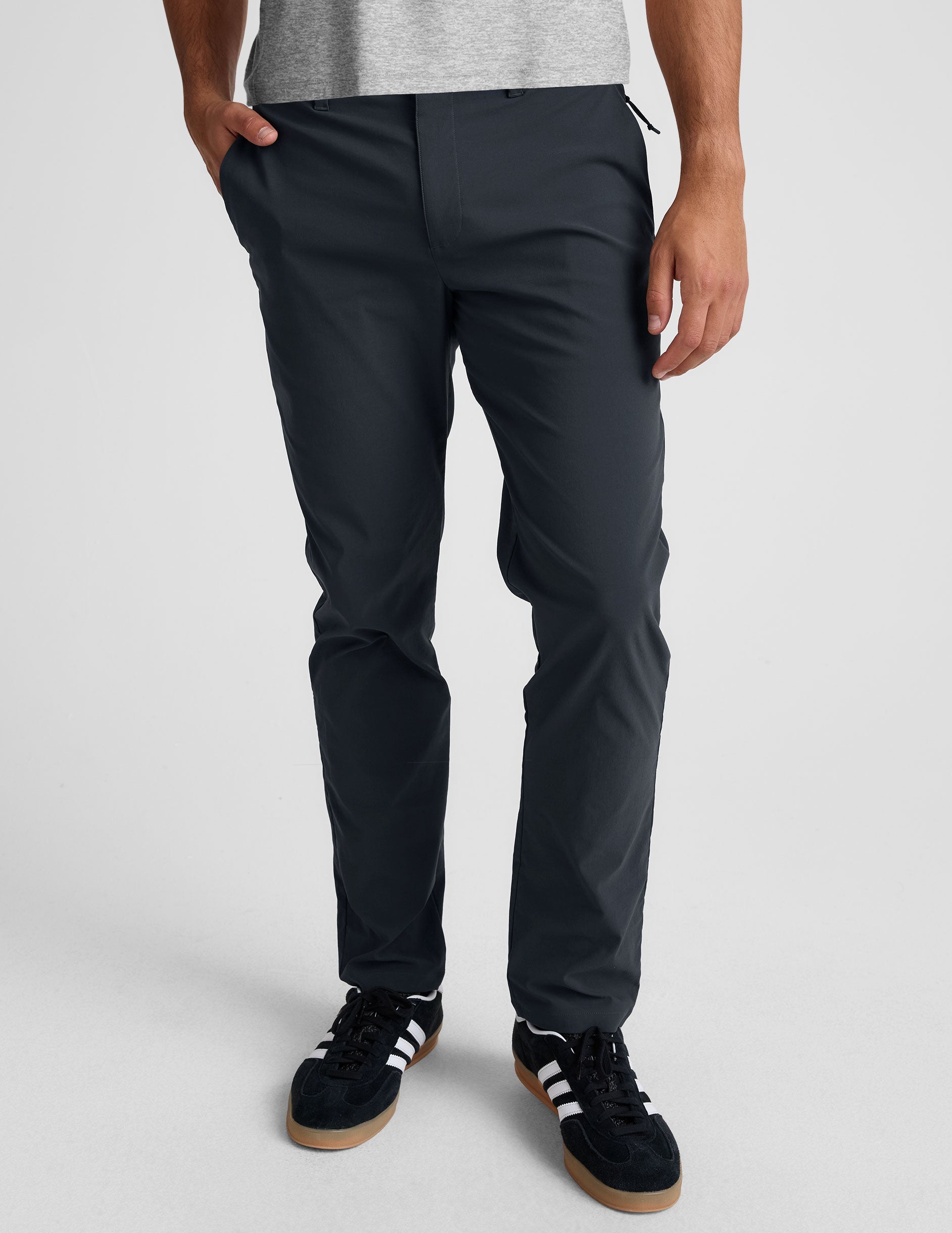 Element Men's Chino Trousers: Comfortable, Tailored, Pocketed for Golf & Travel