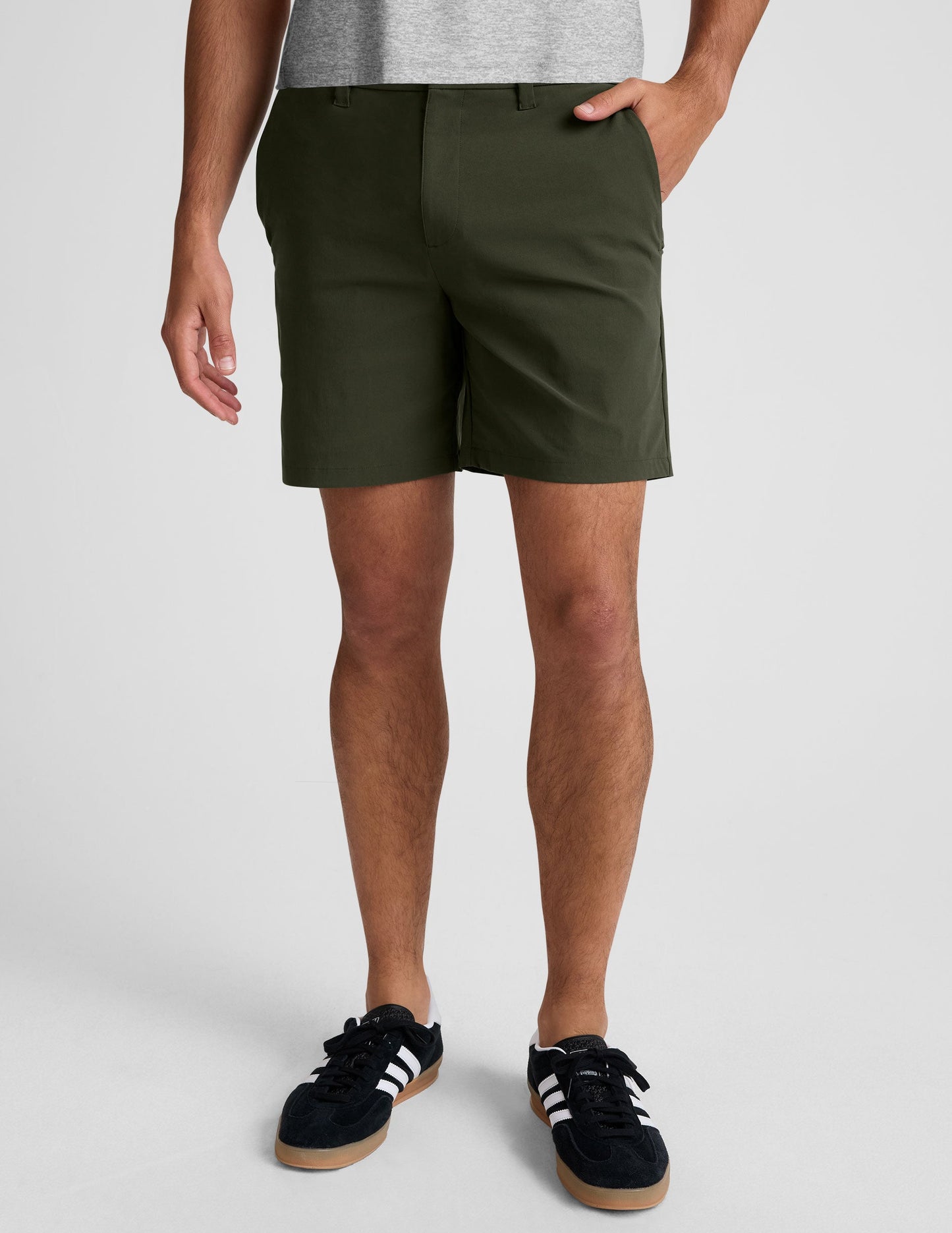Men's Element Chino Shorts: Tailored Comfort, Pockets, 7-Inch Inseam