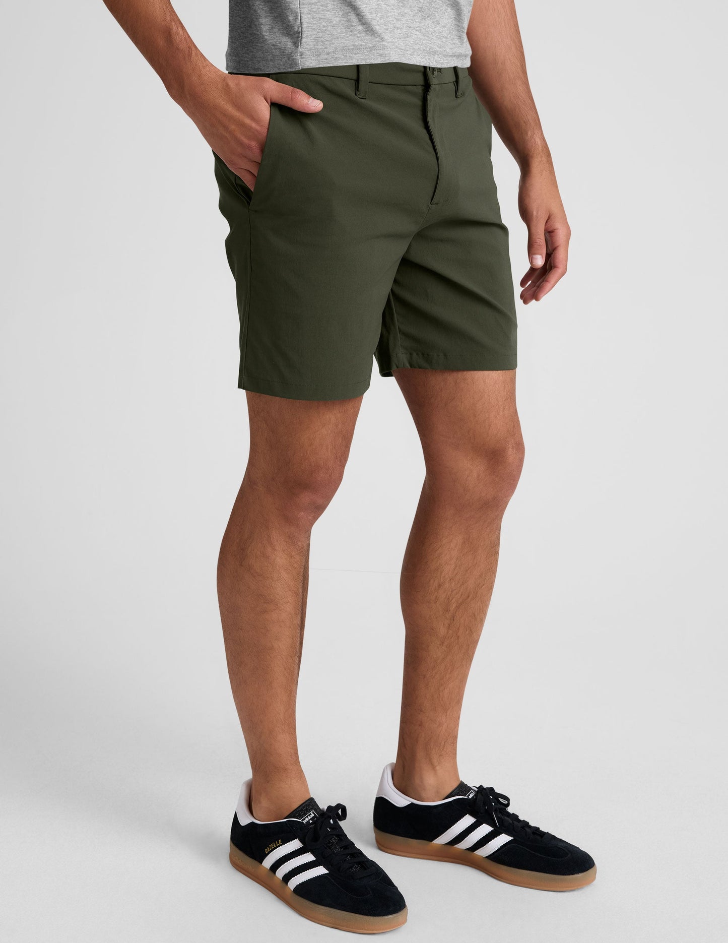 Men's Element Chino Shorts: Tailored Comfort, Pockets, 7-Inch Inseam