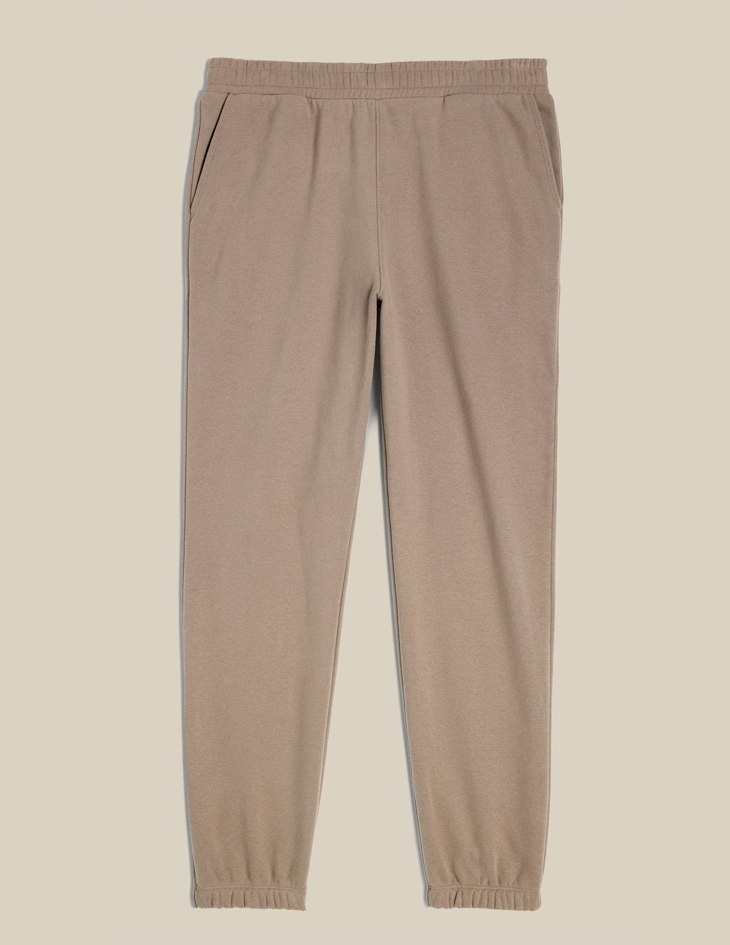 Men's LuxeFleece Birch Sweatpants: Ultra-Soft, Relaxed Fit, Elastic Cuffs