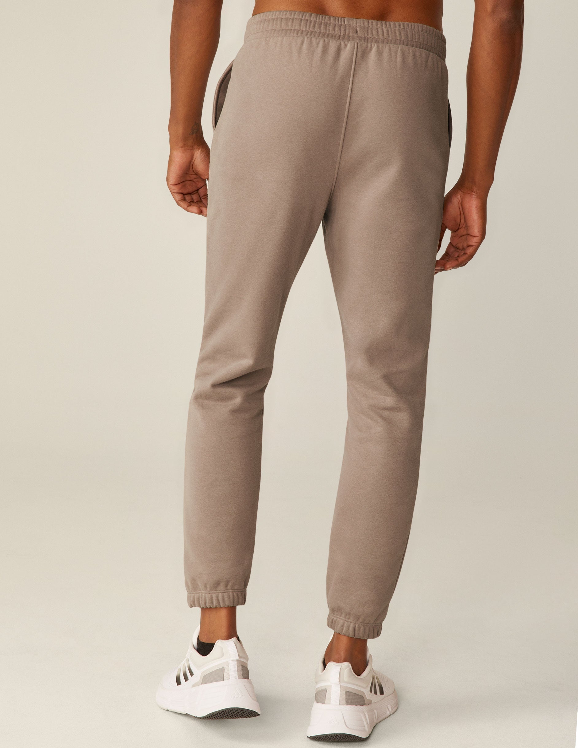 Men's LuxeFleece Birch Sweatpants: Ultra-Soft, Relaxed Fit, Elastic Cuffs