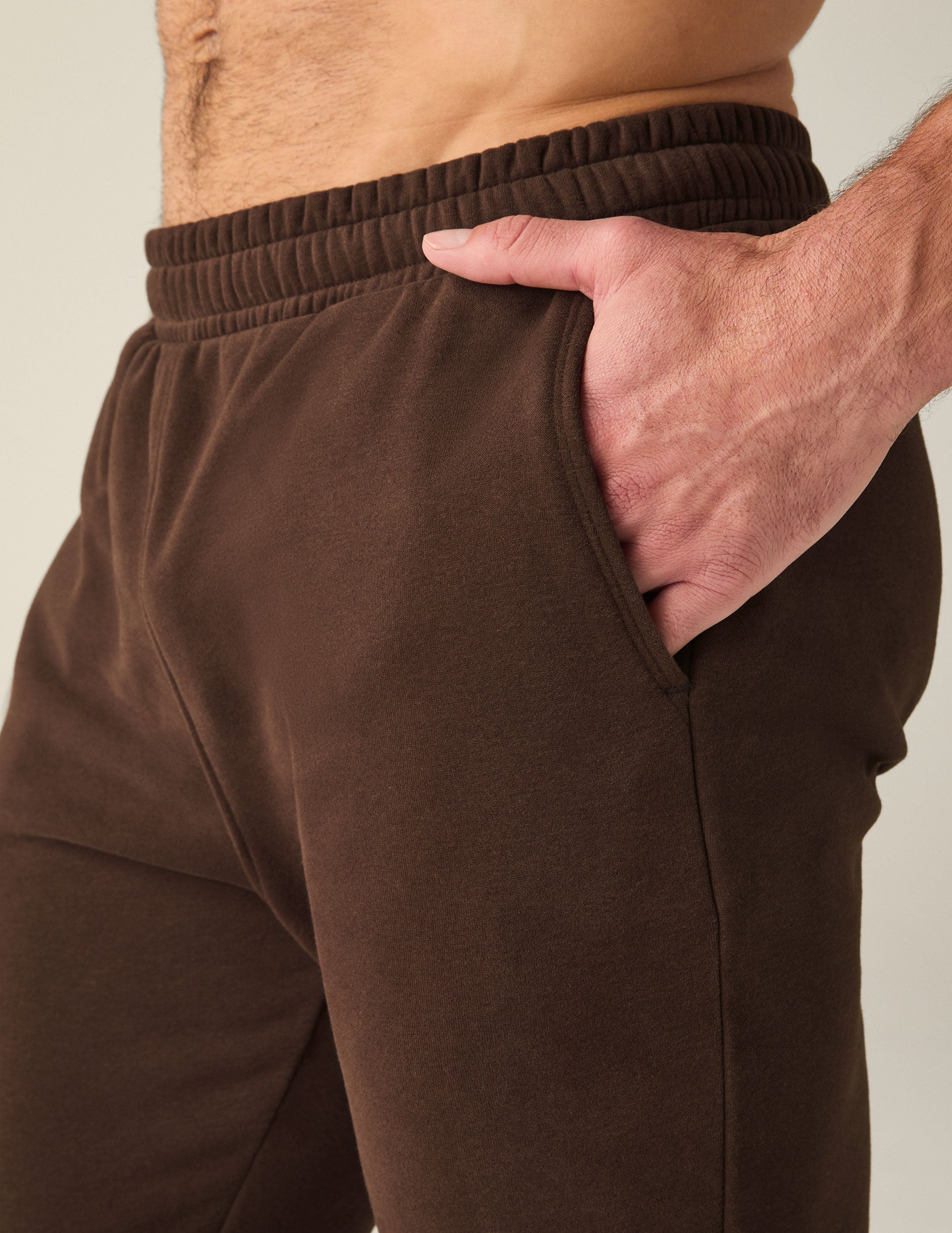 Men's LuxeFleece Jogger Sweatpants: Comfortable, Fitted, Polished, with Pockets