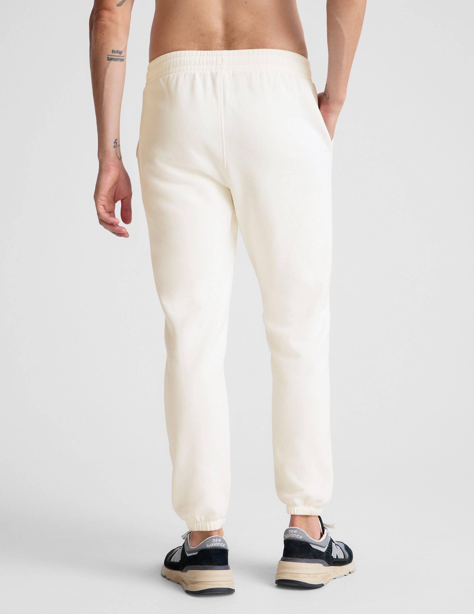 Men's LuxeFleece Relaxed Fit Sweatpants: Drawstring Waist, Slant Pockets