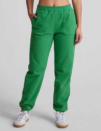 Women's Soft LuxeFleece Mid-Rise Jogger Sweatpants with Pockets, Athletic Lounge